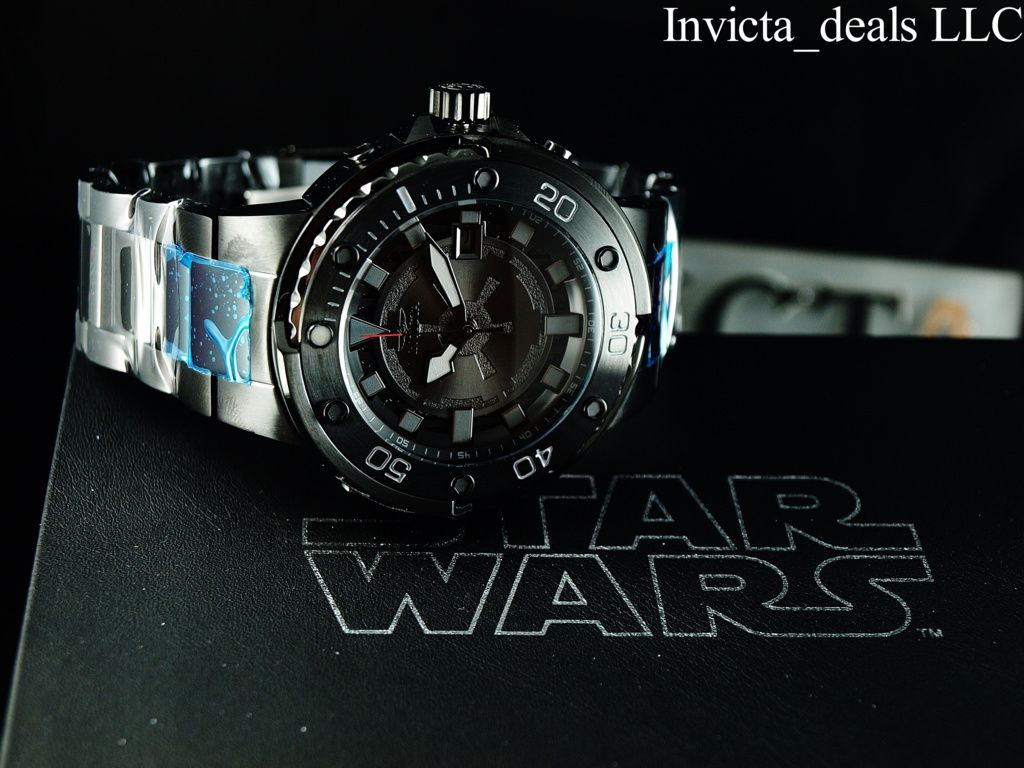 Invicta Star Wars Men's 49mm Grand Scuba DARTH VADER Automatic Ltd Ed
